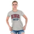 thumbnail image 3 of Funny Bingo Grandma Grandmother Gigi Womens Fitted Plus Size Graphic Tee Brisco Brands 2X, 3 of 5