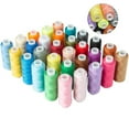 thumbnail image 2 of ROCKROK 30 Rolls Polyester Sewing Thread for Sewing Machines Hand Stitching, 2 of 7