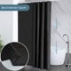 thumbnail image 5 of Cortina de ducha, cortina de baño, antimoho y lavable, 180 x 200 cm, 5 of 6