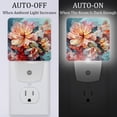 thumbnail image 2 of Minced flower LED Square Night Lights - Stylish and Energy-Efficient Room Lighting!, 2 of 6