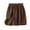 Brown, variant on YLHFASHION Petite Pants for Women Womens Shorts Casual Elastic Waisted 2025 Cotton Shorts for Women Trendy Comfy Summer Shorts with Pockets