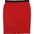 thumbnail image 1 of Alfani Jupe Crayon Scuba pour Femmes, Rouge, TTG, 1 of 2