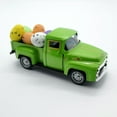 thumbnail image 5 of Easter Truck Toy & Decor – 1:32 Scale Mini Pickup with Colorful Eggs | 3+ Age Kid-Friendly Play Toy | Metal Truck Decorations | Easter Holiday Decor for Home, Shelf & Festive Displays (Green), 5 of 7