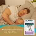 thumbnail image 4 of Valerian Root Tea Organic (40 Tea Bags) - Valeriana Herb – Calming Herbal Infusion for Sleep, Healthy Stress Response - Te para Dormir de Noche, 4 of 9