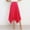 Hot Pink, variant on Women Summer Skirts High Waisted Pleated Swing Long Skirt Casual Elegant Pleated A Line Fashion Casual Skirt