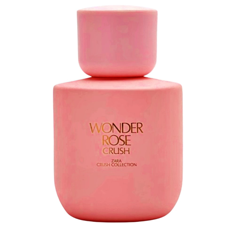 Zara Wonder Rose Crush Perfume for Women Bold and Radiant Fragrance in Signature Glass Bottle Inspired by the Original Wonder Rose Eau De Parfum 90 ML (3.04 FL OZ)