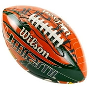 Wilson NCAA Team Logo Jr. Football, Miami Hurricanes