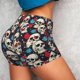 thumbnail image 4 of Fotbe rock record Skull artist Shorts Sin Costuras – Shorts Deportivos de Cintura Alta para Mujer, Elásticos para Gimnasio, Yoga, Running o Ciclismo-XX-Large, 4 of 8