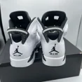 thumbnail image 4 of Ni - ke Air Jordan 6 Reverse Oreo Retro Size 8.5 Men White Sneakers 2024 CT8529-112 ;L98, 4 of 5