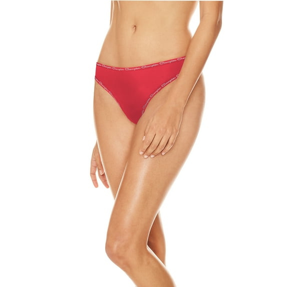 Champion Women's Microfiber Thong 3 Pack