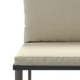 thumbnail image 5 of vidaXL 5 Piece Garden Lounge Set with Cushions Grey Poly Rattan, 5 of 5