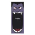 thumbnail image 1 of Kearding Etiqueta engomada de la puerta de Halloween 3D Calcomanía autoadhesiva de PVC de Halloween Horrible Cara de fantasma Puerta Papel tapiz de papel Kits de decoración para fiestas Kearding HA016102-00, 1 of 1