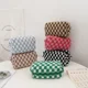 thumbnail image 5 of Bolsa de cosméticos grande de color sólido con cremallera, bonita bolsa de maquillaje de piel para mujer, bolsa de viaje para artículos de tocador, bolsa de lavado, bolsa de felpa para bolígrafos, 5 of 5