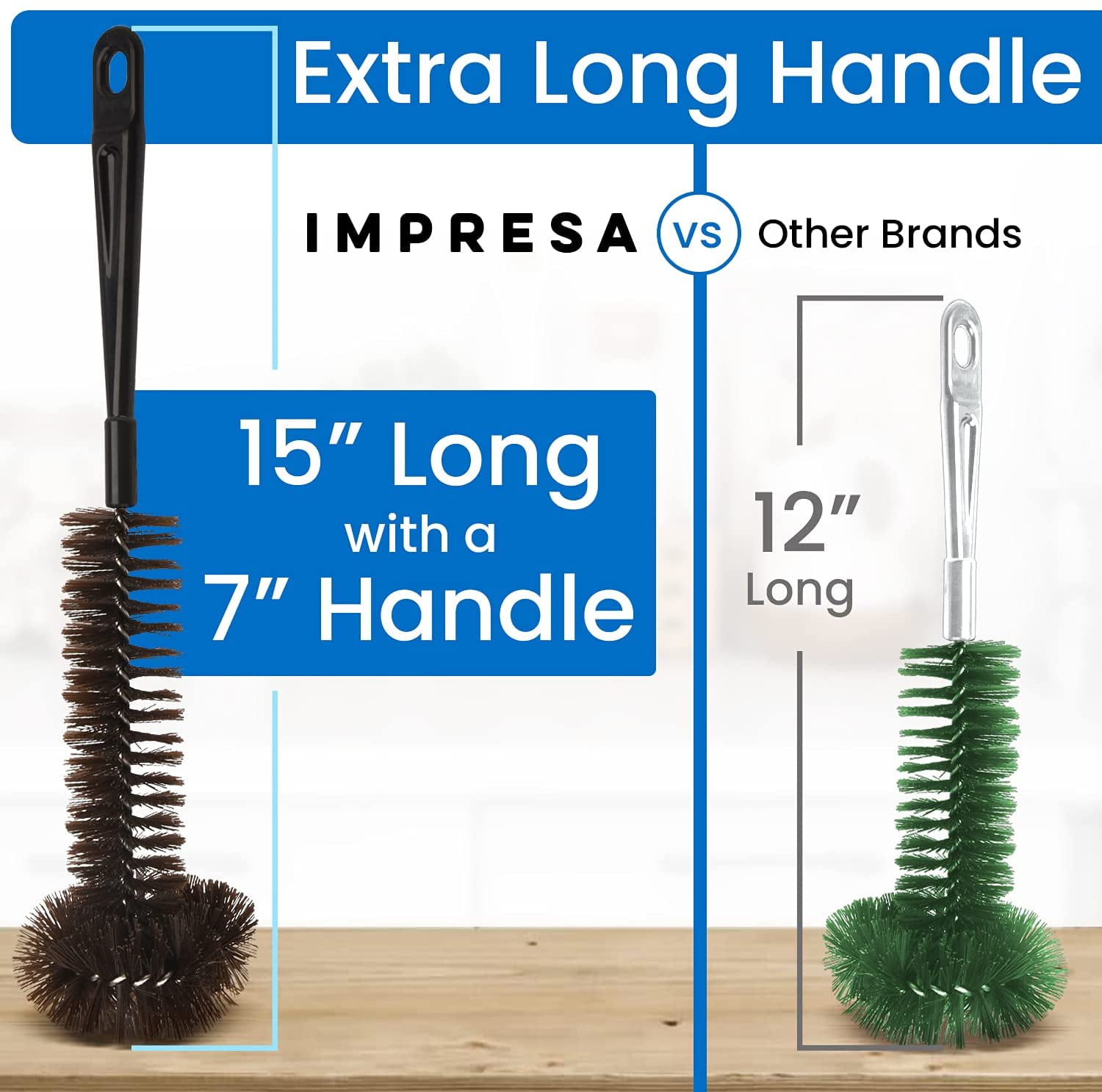 Garbage Disposal Cleaner Brush with Extra Long Handle to Keep Your Drain  Spotless - Disposal Cleaner and Deodorizer for a Fresh Smelling Kitchen - Disposer  Cleaner Drain Brush - Garbage Disposal Brush 