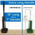 Garbage Disposal Cleaner Brush with Extra Long Handle to Keep Your