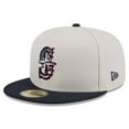thumbnail image 3 of Men's New Era  Khaki/Black Seattle Mariners 2024 Fourth of July 59FIFTY Fitted Hat, 3 of 6