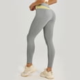 thumbnail image 4 of enyan Slimove Cellulite Leggings High Waisted Training Control Women Workout Leggings（Light Gray,XXL）, 4 of 5