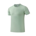 thumbnail image 5 of Ceisia Men's Compression Short Sleeve T Shirt Quick Dry Breathable Athletic Workout Gym Top Green M Gifts for Father, 5 of 8