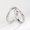 Silver, variant on Sterling Silver Couple Rings Korean Letters Numbers Text Design Electroplating Promise Rings Anniversary Online