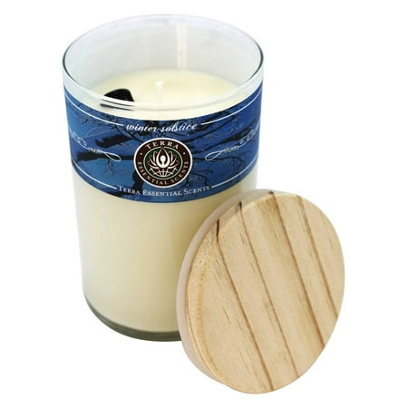 Terra Essential Scents - Seasonal Soy Candle Winter Solstice - 12 oz.