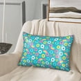thumbnail image 3 of KLL Donut Pattern Silk Pillowcase for Hair and Skin Standard Size 20"X 30" Soft Breathable Pillow Covers for Sleeping, 3 of 8
