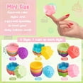 thumbnail image 2 of R HORSE 42Pcs Mini Size Silicone Molds, 2 x 0.8 inch Cupcake Multi Flower Shapes Baking Cups Non-Stick Donut Wrapper Mold Muffin Liners Washable for Pan Oven Microwave Dishwasher, 2 of 4