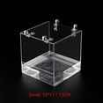 thumbnail image 5 of Suministros de limpieza para mascotas, bañera para pájaros con ganchos colgantes para loros pequeños, periquitos espaciosos, ducha portátil para la mayoría de jaulas de pájaros, 5 of 5