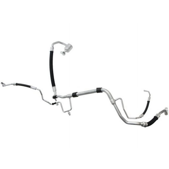 A/C Suction and Liquid Line Hose Assembly - Compatible with 2017 - 2019 Kia Sportage FWD 2.4L 4-Cylinder 2018