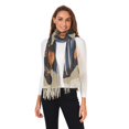 thumbnail image 2 of FORMRS Womens Scarf Winter Soft Long Big Warm Shawls Wrap Tassel Scarves, Dog Artist, 2 of 9
