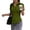 Army Green #1, variant on Womens Stain Shield Dress Shirts Wrinkle Free Short Sleeve Solid Tops Button Down Blouses Pink Polyester