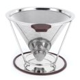 thumbnail image 4 of Filtre à Café, Filtre en Acier Inoxydable avec Filtre à Café Conique Accessoires de Filtre à Café Fiabilité Exceptionnelle, 4 of 7