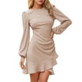 thumbnail image 1 of Suéter de punto Dress Byinns 2024 con minivolantes, 1 of 5