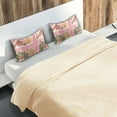 thumbnail image 5 of Yayeee Pillowcase Standard Size Set of 2 Satin Wrinkle Resistant Pillow Case, Pink Christmas House, 5 of 8