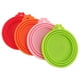 thumbnail image 3 of 4 tapas de silicona para latas de comida de mascotas, universales, reutilizables, para perros y gatos (color aleatorio), 3 of 5