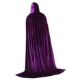 thumbnail image 1 of Capa con capucha jinwen de terciopelo para niños de Halloween 130cm, 1 of 8