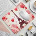 thumbnail image 2 of Valentine's Day Square Desk Pad Mouse Mat Gaming Mousepad, 8.3x9.8 Inch, Non-Slip Rubber Bottom, Printed, Suitable for Office and Gaming, 2 of 6