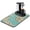 Retro Pa, variant on Pig and Moonlit Sky Aesthetic Coffee Station Mat - Absorbent Mat for Coffee Bar, Cute Pig Print