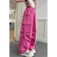 thumbnail image 5 of CHENge Girls Jeans Size 14-16 Trendy Relaxed Fit Trousers Long Pants with Pockets Kids Clothes,Hot Pink 8-9 Years, 5 of 6