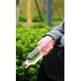 thumbnail image 3 of （pink）glass Tumbler Water Bottle for Home, Office or Car, Reusable Cup with Leak Resistant Flip Suitable gifts for family members, 3 of 5