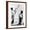 Brown Frame, variant on Art.com Senator John F Kennedy and Fiancée Miss Jacqueline Bouvier of Newport, Jun 26, 1953 Photo, 12" x 16"
