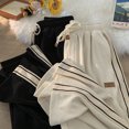 thumbnail image 2 of Pantalones de chándal holgados de pana a rayas para hombre, pantalón harén informal de estilo callejero, para gimnasio, estilo Y2K, estilo vintage, para otoño, 2023, 2 of 5