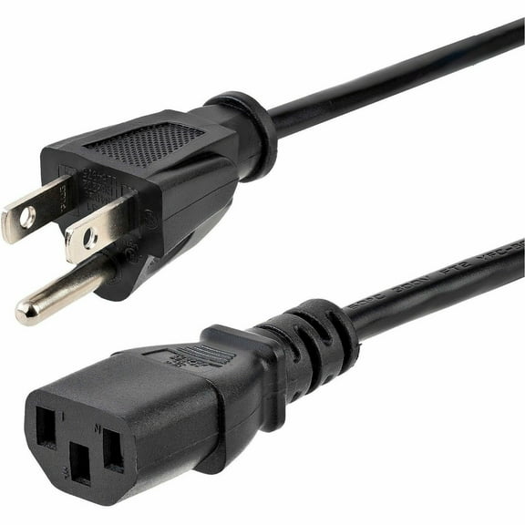 StarTech 6ft Standard Computer Power Cord - NEMA5-15P to C13