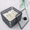 thumbnail image 3 of 2pcs Makeup Sponge Pad Organizer Acrylic Diamond Grain Vanity Countertop Jar, 3 of 8