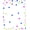 Blue, Pattern 2, variant on ODIKA 4'x6' Machine Washable Non-Slip Area Rug, Cheerful Confetti Explosion Door Cartoon Style High Traffic Rug, Blue, 723228
