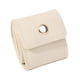 thumbnail image 5 of Caja de joyería pequeña, mini bolsa enrollable para joyas de viaje con hebilla para vacaciones, para mujer Beige, 5 of 9