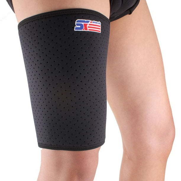 Soft Anti-slip Compression Thigh Protector Upper Leg Sleeve Cover For Women  Men