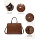 thumbnail image 5 of Bolsa para portátil LOVEVOOK para mujer, 17 pulgadas, de piel sintética, 5 of 9