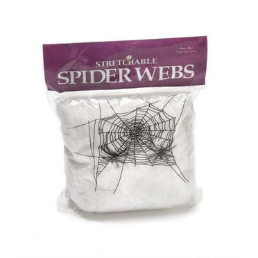 Shatchi Spider Web Halloween White PVC Decoration
