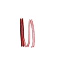 thumbnail image 1 of Reliant Ribbon 25766W-695-02J 0.5 in. 25 Yards Dainty Metallic Corsage Wired Edge Ribbon, Red & White, 1 of 1