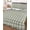 Green, Beige, variant on Full Size Quilt Bedding Set, Cream Plaid Reversible Summer Quilt 3 Pieces, Gingham Checked Minimalist Modern Lightweight Bedspreads Coverlets with 2 Pillow Shams for All Seasons
